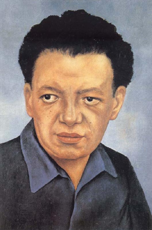 Frida Kahlo Portrait of Diego Rivera China oil painting art